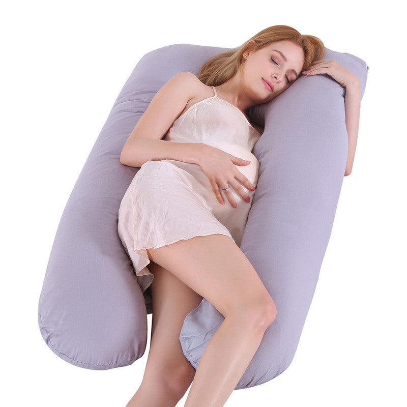 Cooling U-Shaped Maternity Pillow for Summer Sleep Comfort