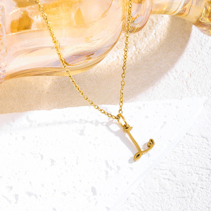 Delicate Letter Necklace for Timeless Minimalist Elegance