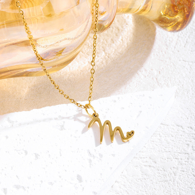 Delicate Letter Necklace for Timeless Minimalist Elegance