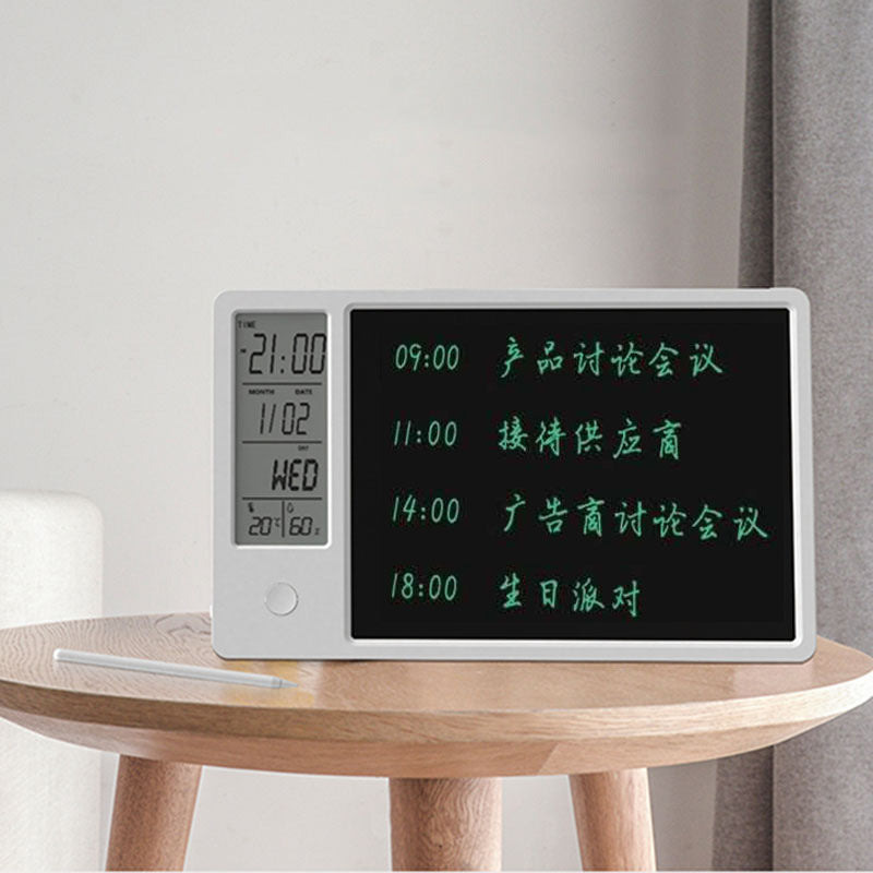 لوحة رسم ذكية بشاشة LCD مع عرض الوقت