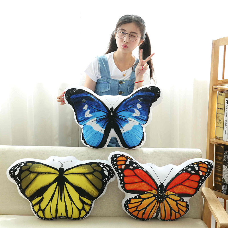 Soft Butterfly Siesta Pillow for Better Daily Rest