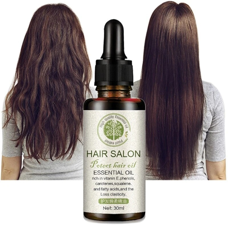 Revitalizing Essential Hair Oil for Smooth, Shiny Results