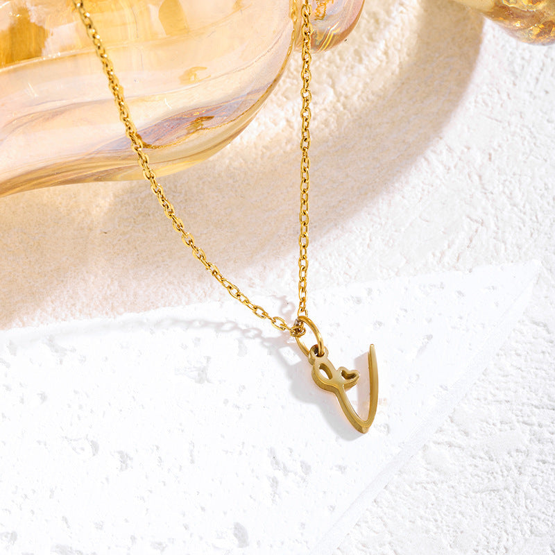 Delicate Letter Necklace for Timeless Minimalist Elegance
