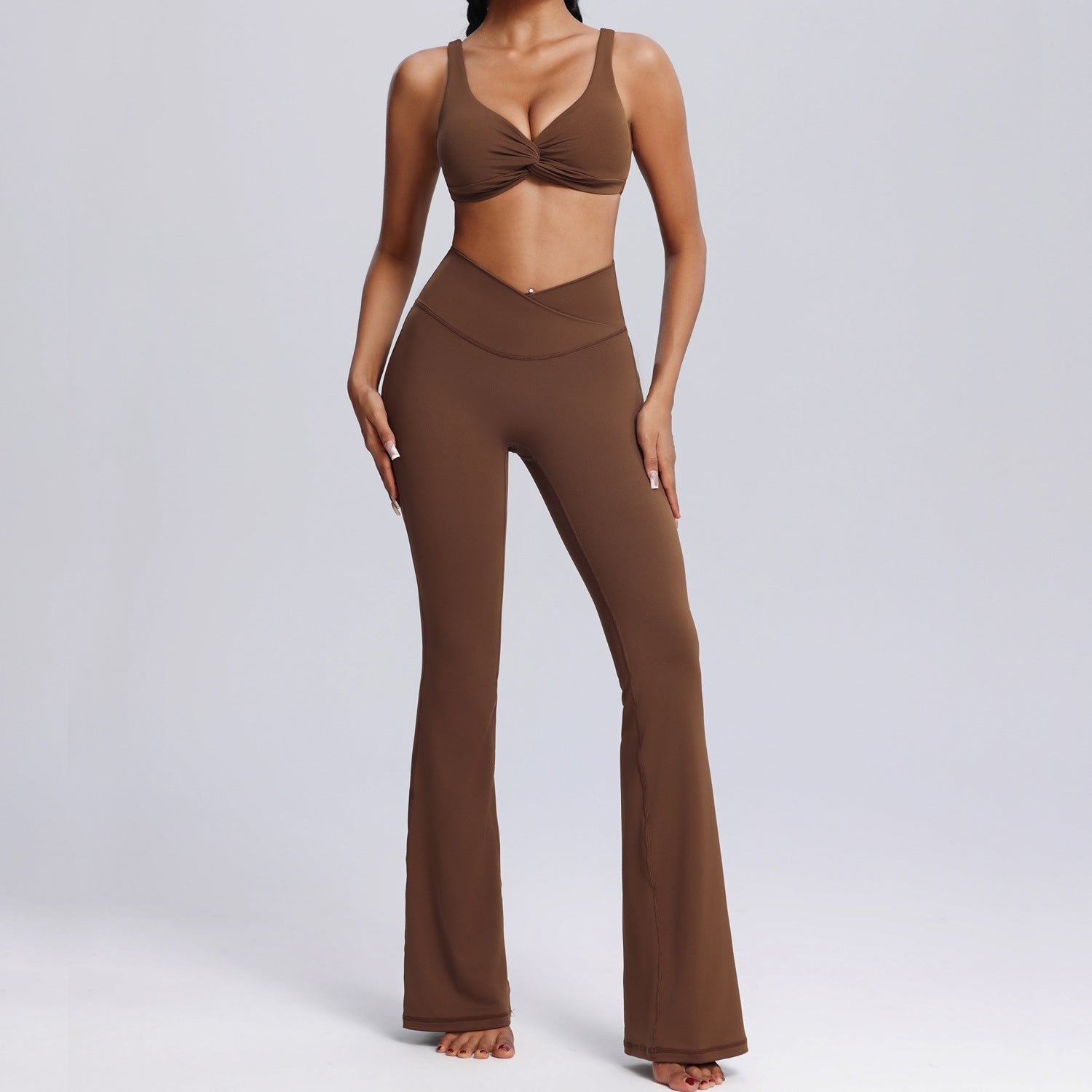 Ultra Nude-Feel 2-Piece Fitness Set