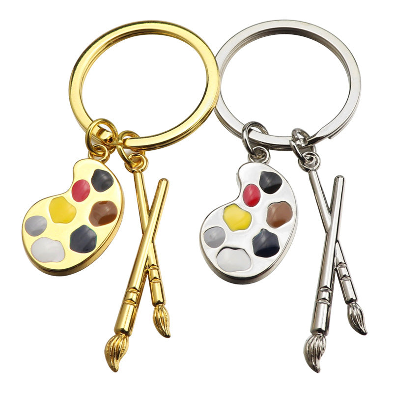 Creative Palette Keychain – Cute Gift for Art Lovers