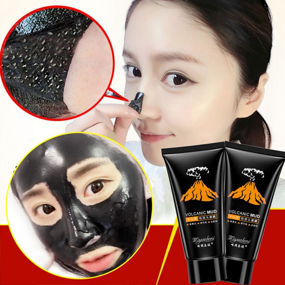 Volcanic Mud Blackhead Mask for Deep Pore Cleansing