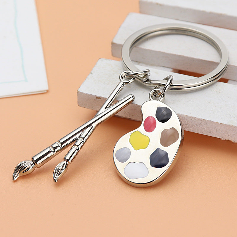 Creative Palette Keychain – Cute Gift for Art Lovers