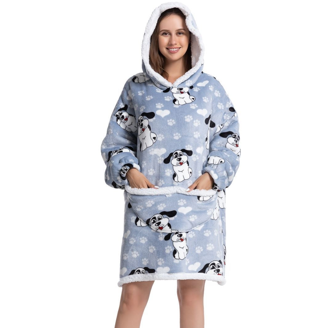 Ultra Cozy Hooded Blanket Pajamas for Chilly Days