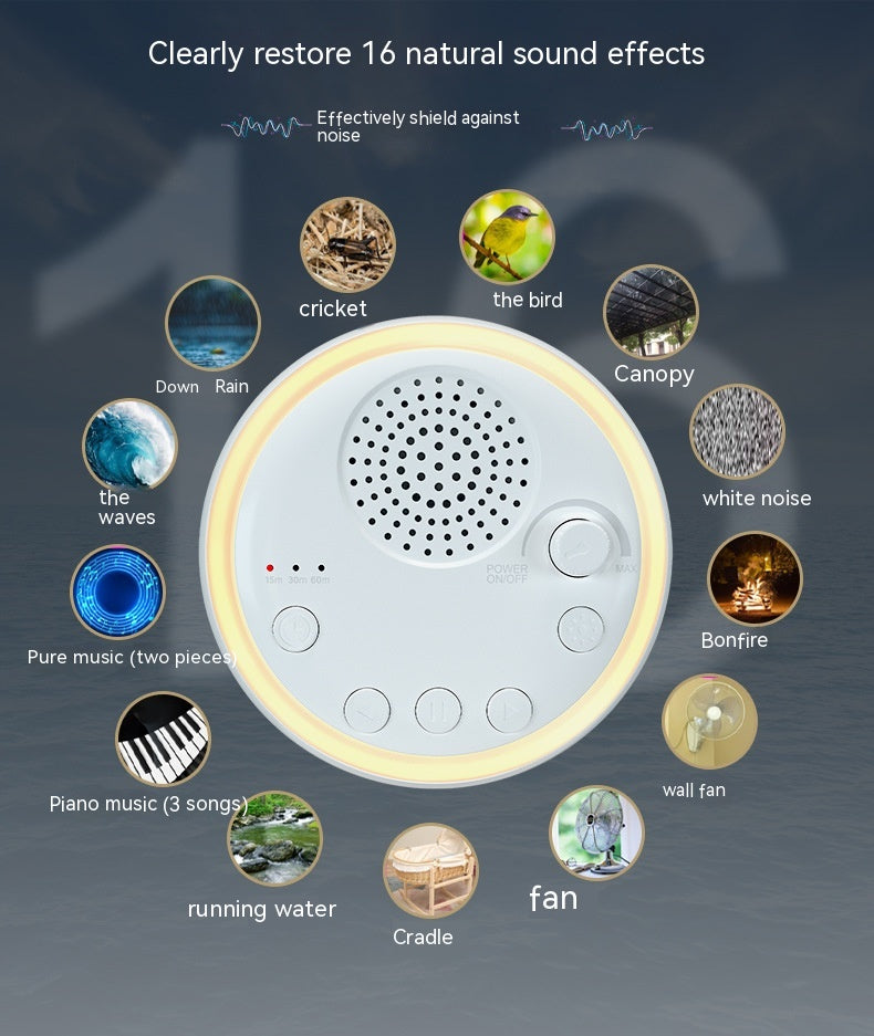 Portable White Noise Machine – Sleep Anywhere, Anytime