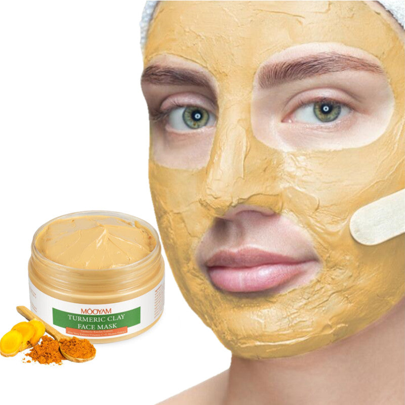 Turmeric Mud Cleansing Mask for Bright, Smooth & Healthy Skin