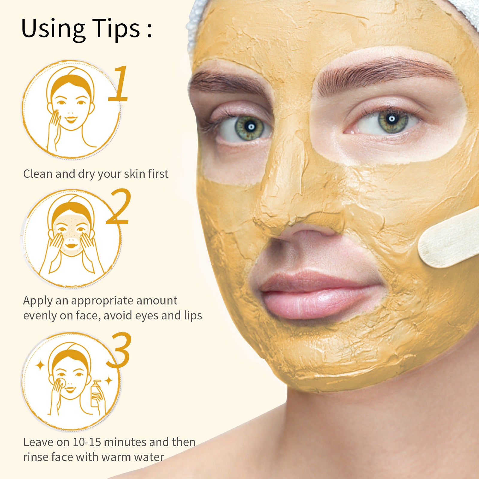 Turmeric Mud Cleansing Mask for Bright, Smooth & Healthy Skin