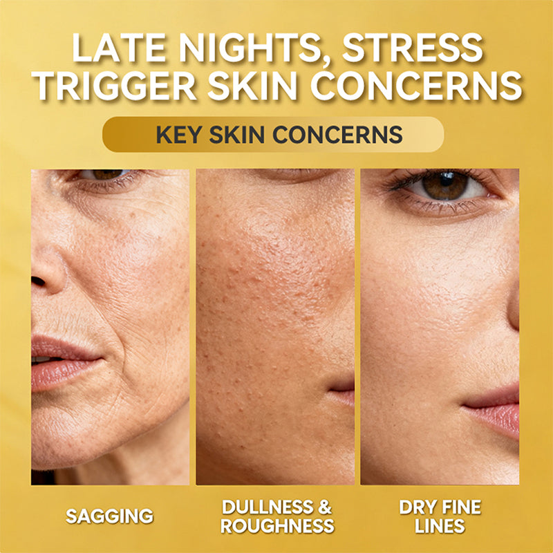 سيروم الذهب عيار 24 قيراطًا لتعزيز الإشراق ومكافحة علامات التقدم في السن