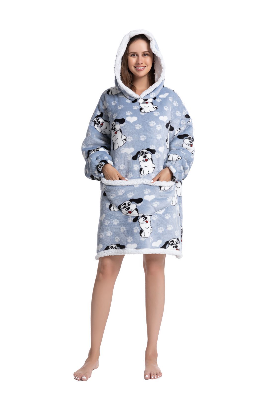 Ultra Cozy Hooded Blanket Pajamas for Chilly Days