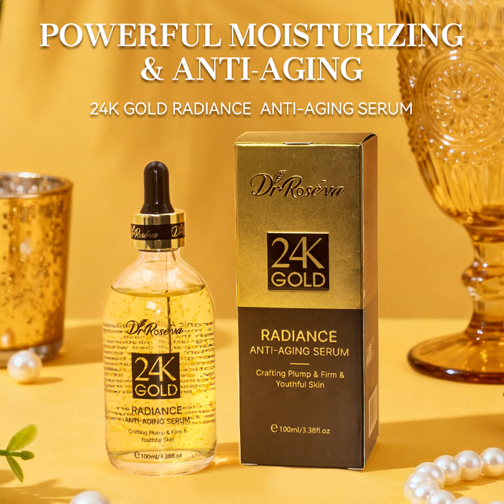 Luxury 24K Gold Face Serum for Radiant & Youthful Skin