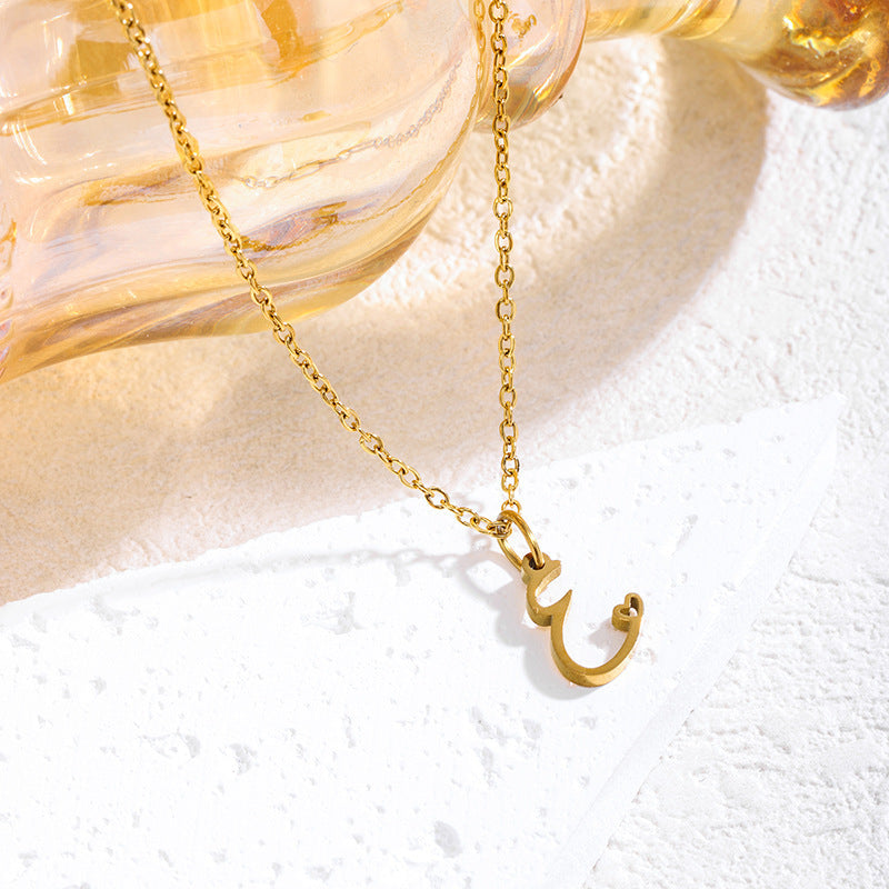 Delicate Letter Necklace for Timeless Minimalist Elegance