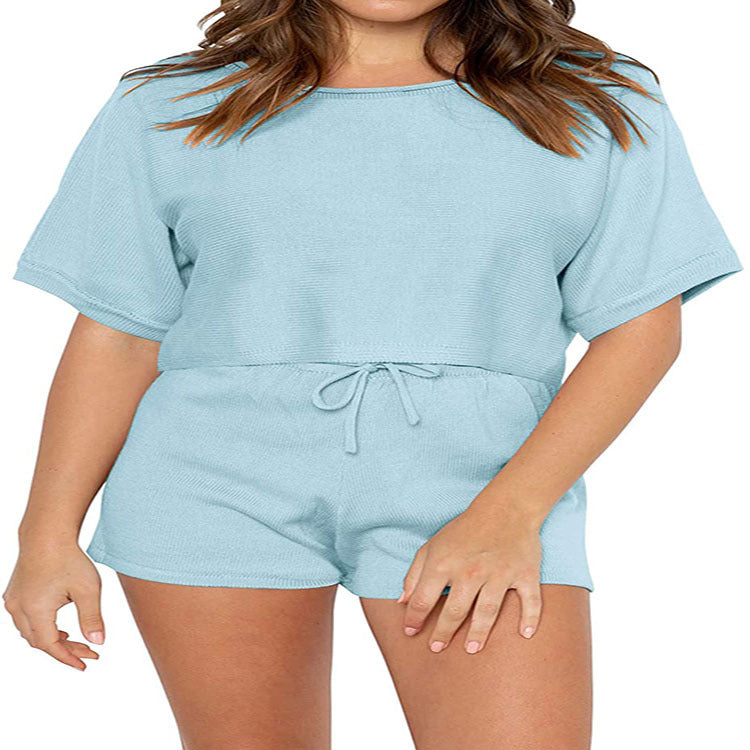 Two-Piece Sportswear Short Set for Active Days