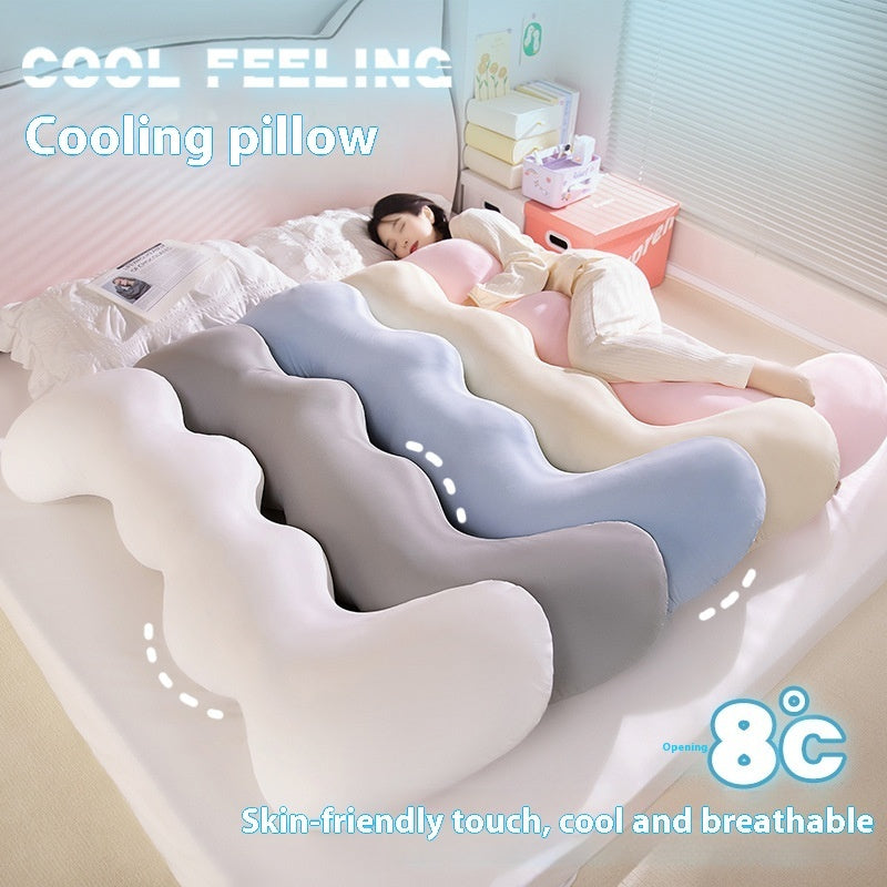 Soft Cooling Body Pillow for Comfortable Sleep