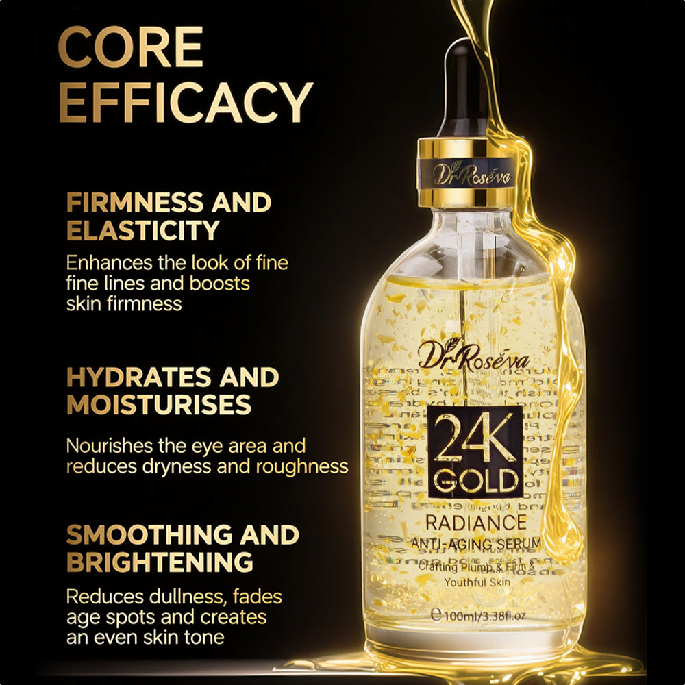 Luxury 24K Gold Face Serum for Radiant & Youthful Skin