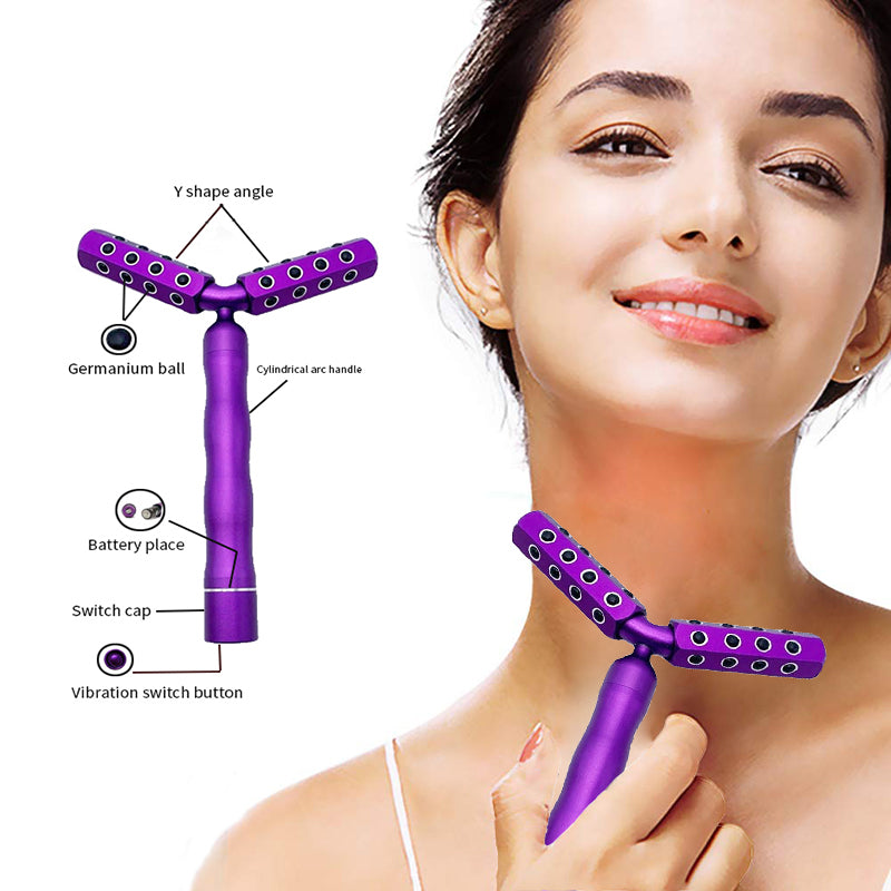 Glow-Lift Electric Germanium Face Roller – Smooth, Lift & Refresh