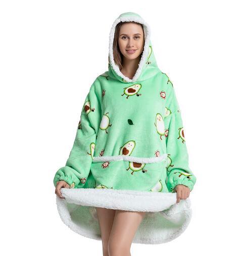 Ultra Cozy Hooded Blanket Pajamas for Chilly Days