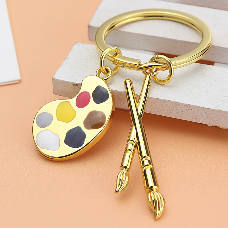 Creative Palette Keychain – Cute Gift for Art Lovers