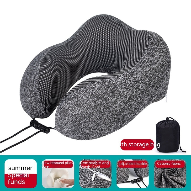 Supportive U-Shaped Travel Neck Pillow for Better Rest