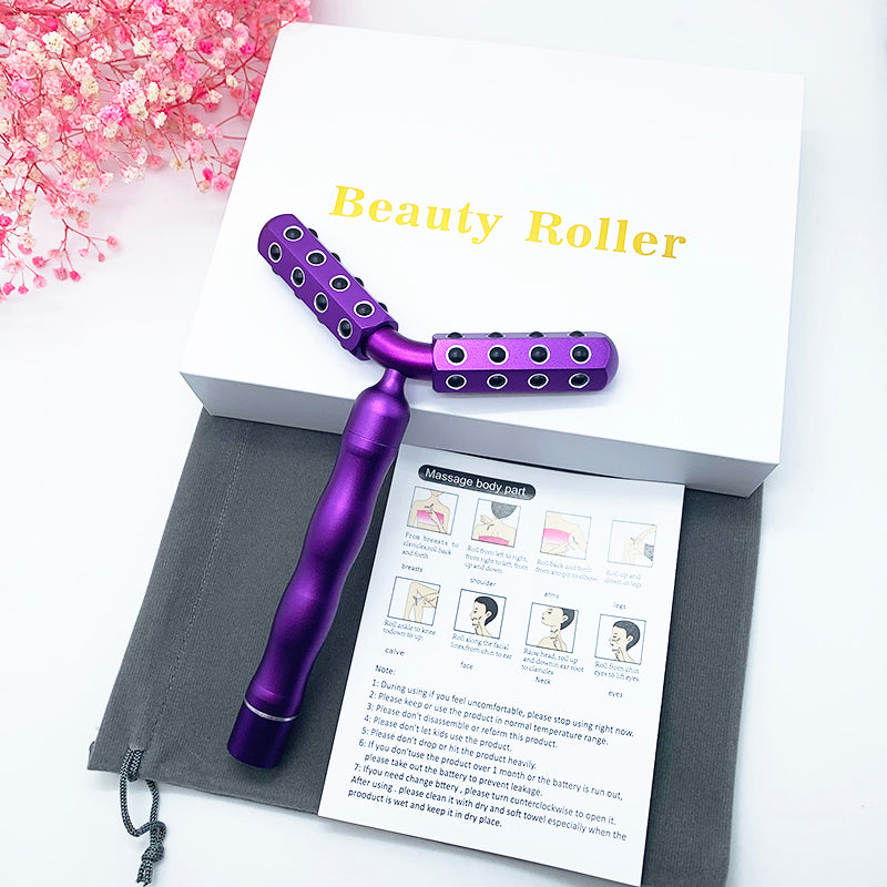 Glow-Lift Electric Germanium Face Roller – Smooth, Lift & Refresh