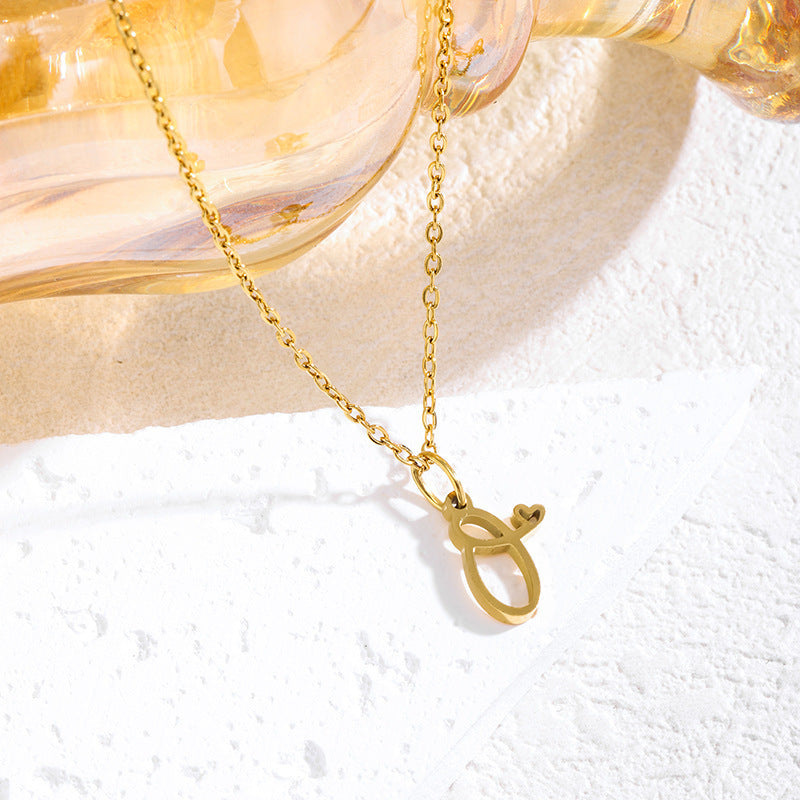 Delicate Letter Necklace for Timeless Minimalist Elegance