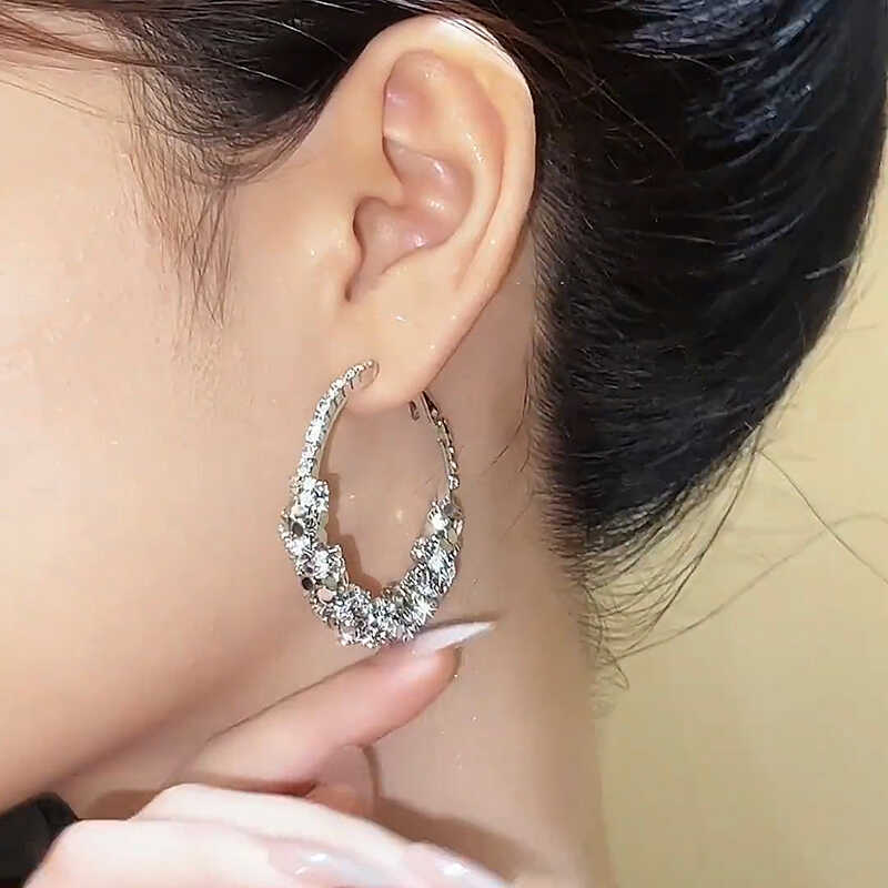 Chic Oversized Hoops with Modern & Polished Appeal