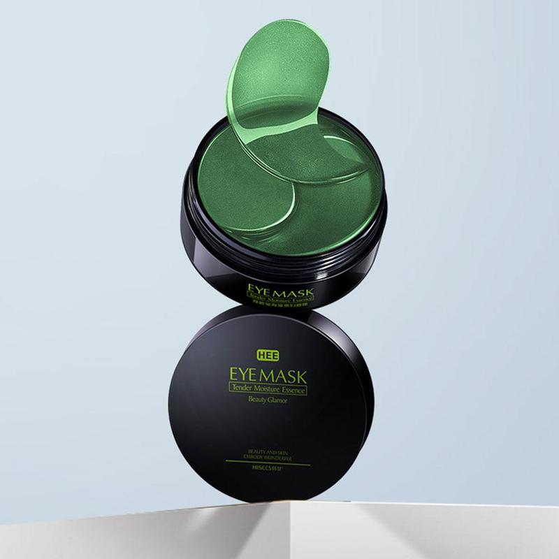 أقنعة ترطيب منطقة تحت العين من أعشاب البحر المطحونة بذهب عيار 24 قيراطًا