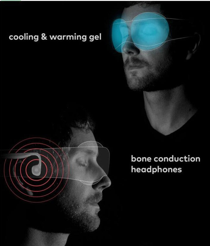 قناع عين ثلاثي الأبعاد مريح لنوم عميق