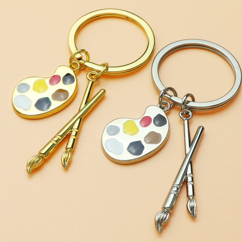 Creative Palette Keychain – Cute Gift for Art Lovers
