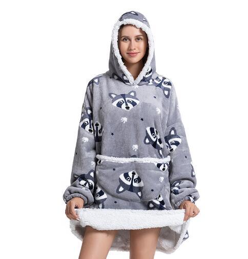 Ultra Cozy Hooded Blanket Pajamas for Chilly Days