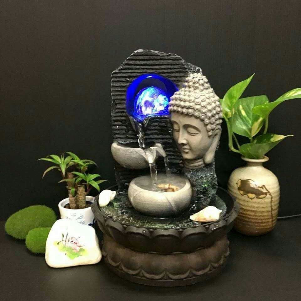 Soothing Chinese Resin Fountain Gift for Calm Spaces