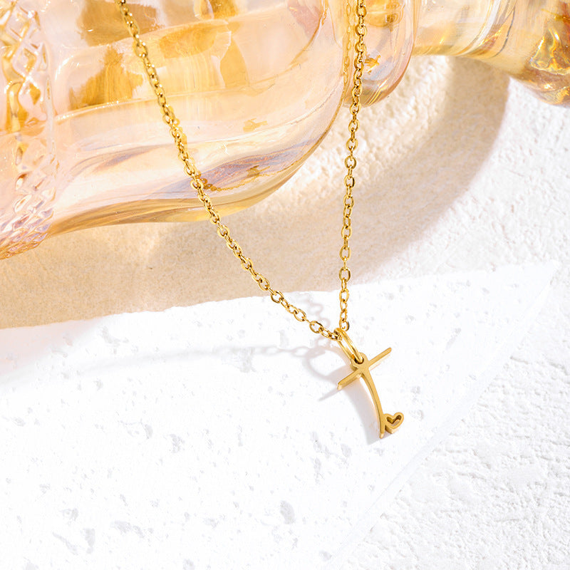 Delicate Letter Necklace for Timeless Minimalist Elegance