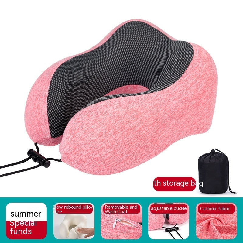 Supportive U-Shaped Travel Neck Pillow for Better Rest