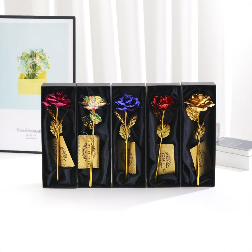Luxury Gold Dipped Rose – Perfect Holiday Surprise