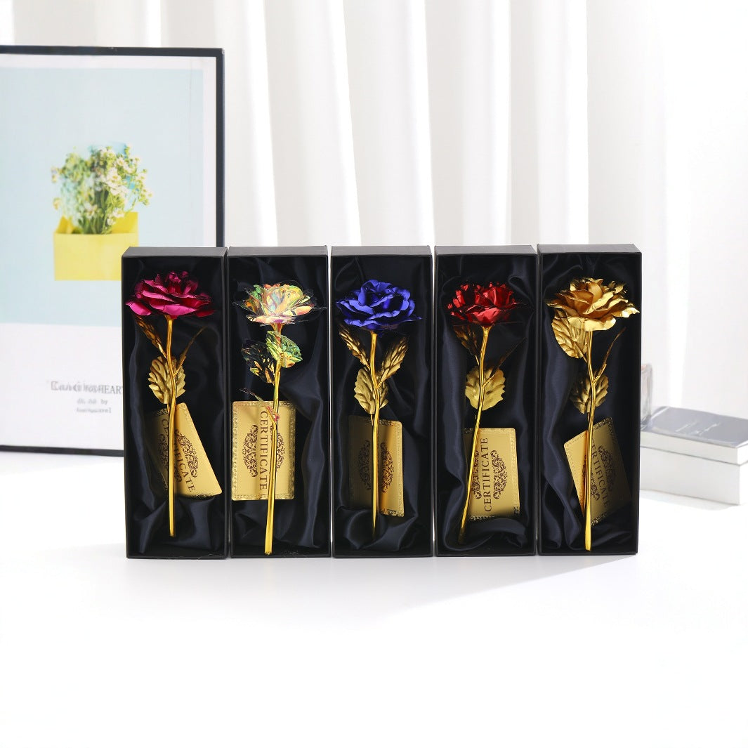 Luxury Gold Dipped Rose – Perfect Holiday Surprise