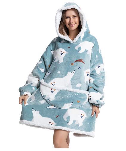 Ultra Cozy Hooded Blanket Pajamas for Chilly Days