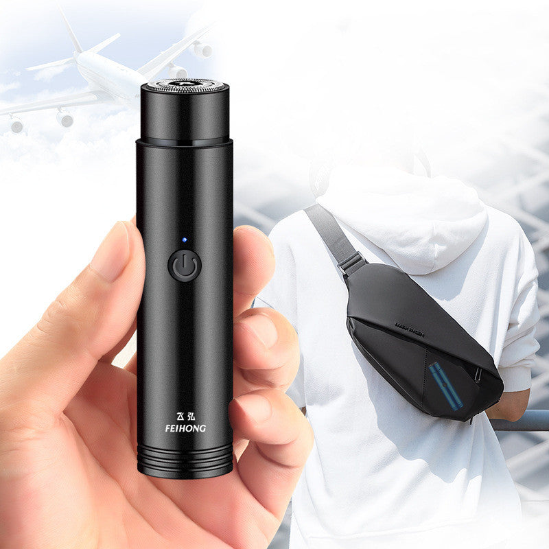 Portable Mini Electric Shaver for Quick, Clean Grooming Anywhere