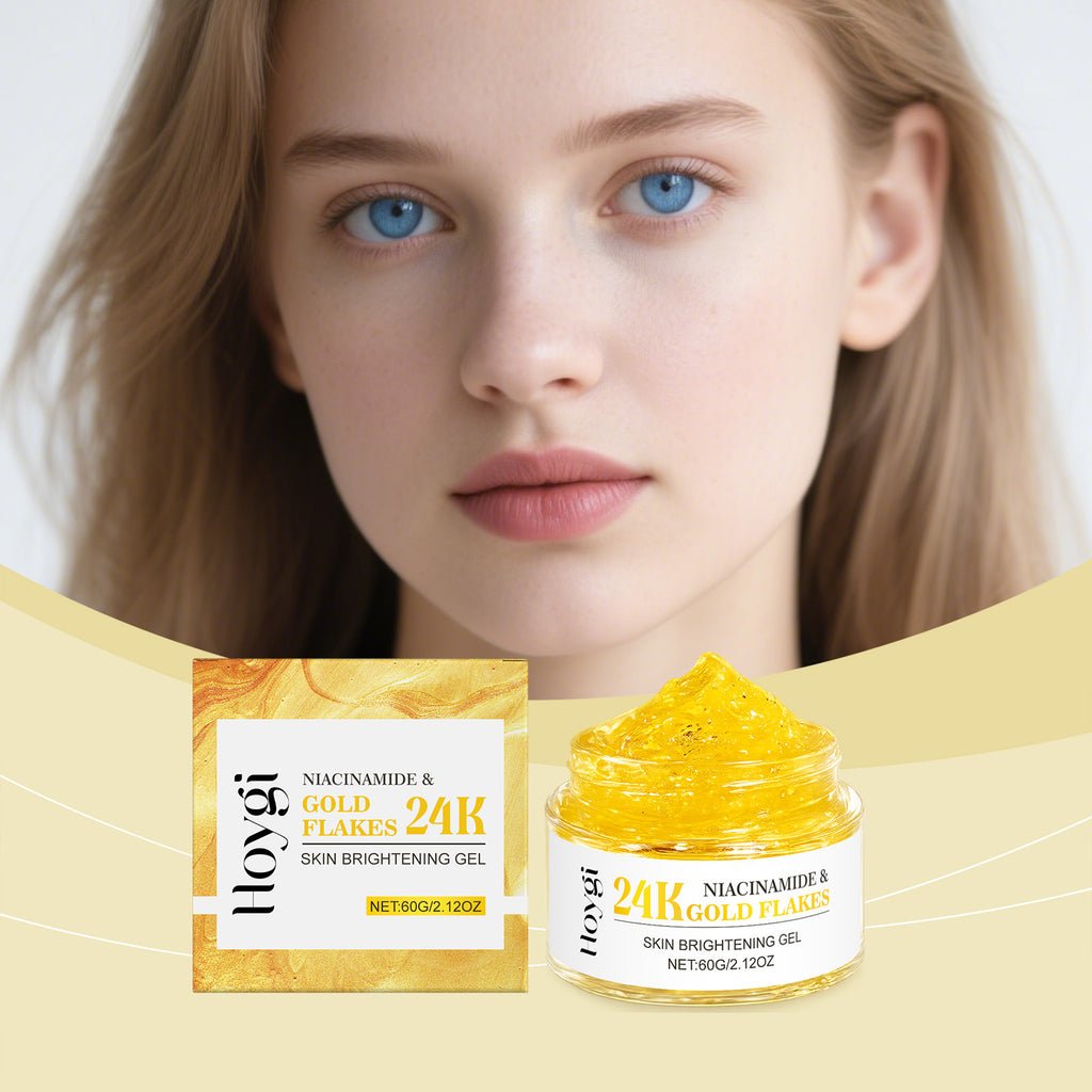 جل مرطب بتركيبة نياسيناميد عيار 24 قيراط لإضفاء لمعان ذهبي