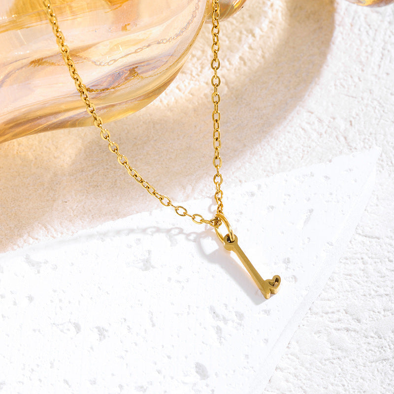 Delicate Letter Necklace for Timeless Minimalist Elegance