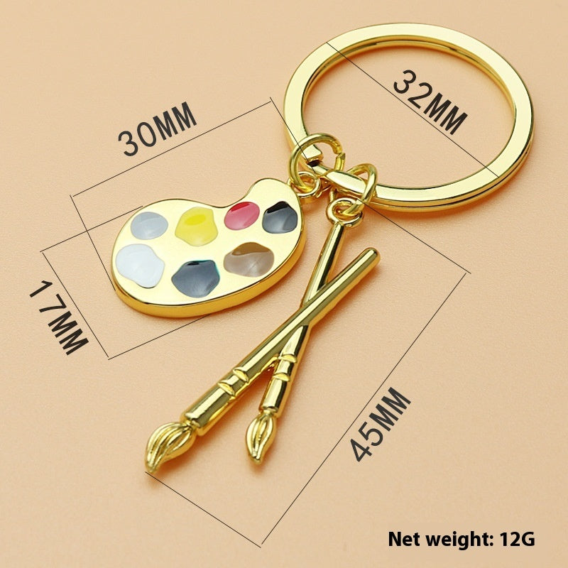 Creative Palette Keychain – Cute Gift for Art Lovers