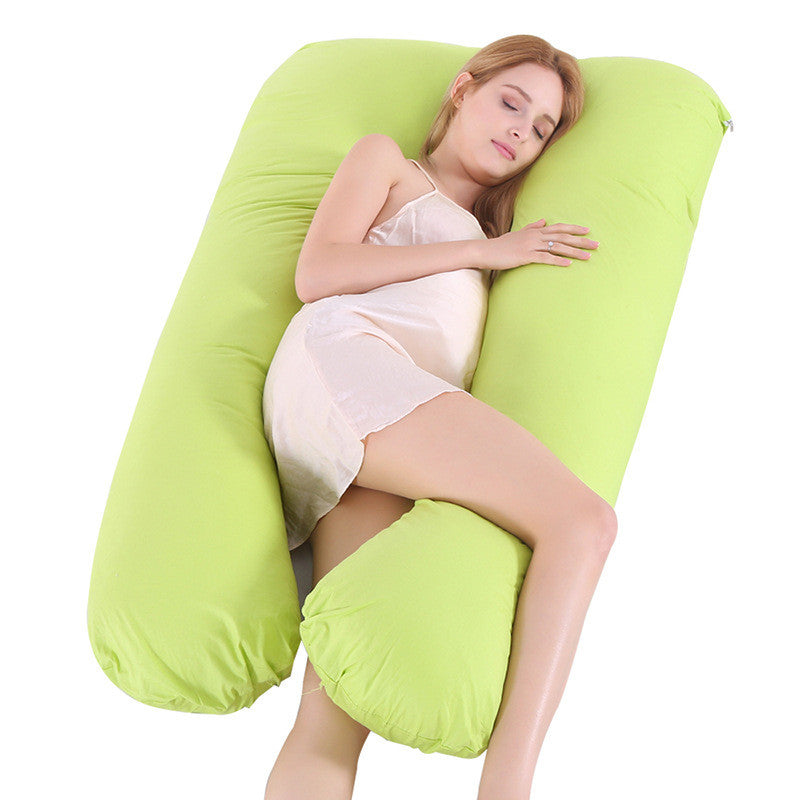 Cooling U-Shaped Maternity Pillow for Summer Sleep Comfort
