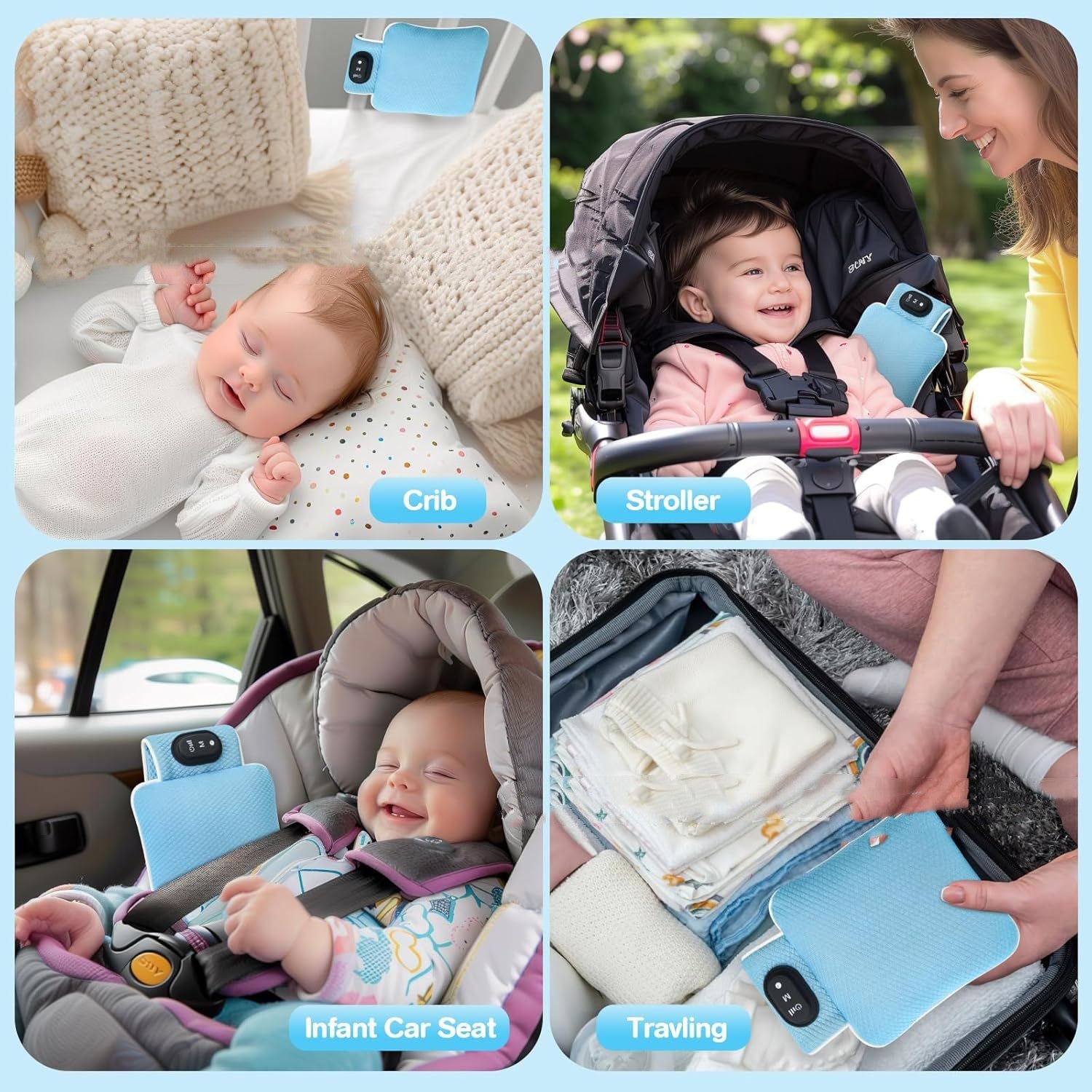 رفيق نوم مهدئ – راحة اهتزازية مريحة