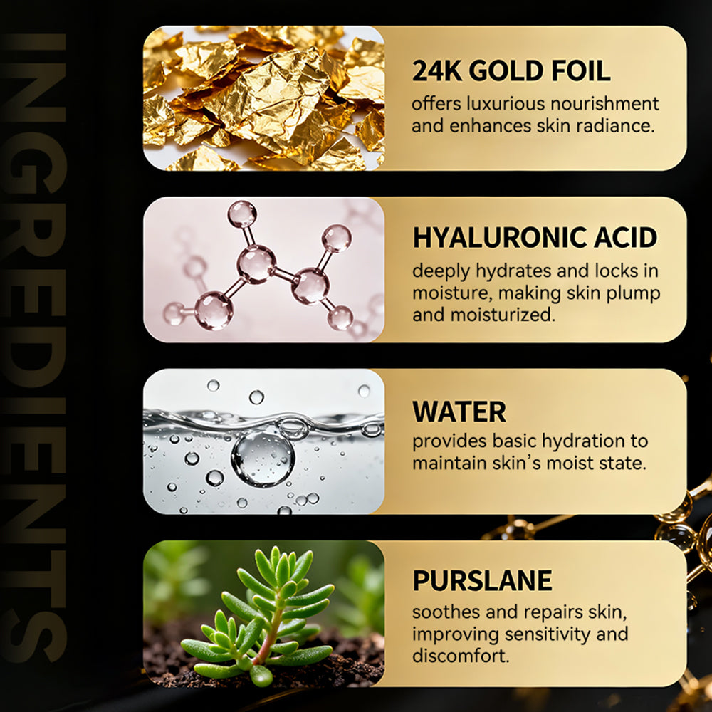 Luxury 24K Gold Face Serum for Radiant & Youthful Skin